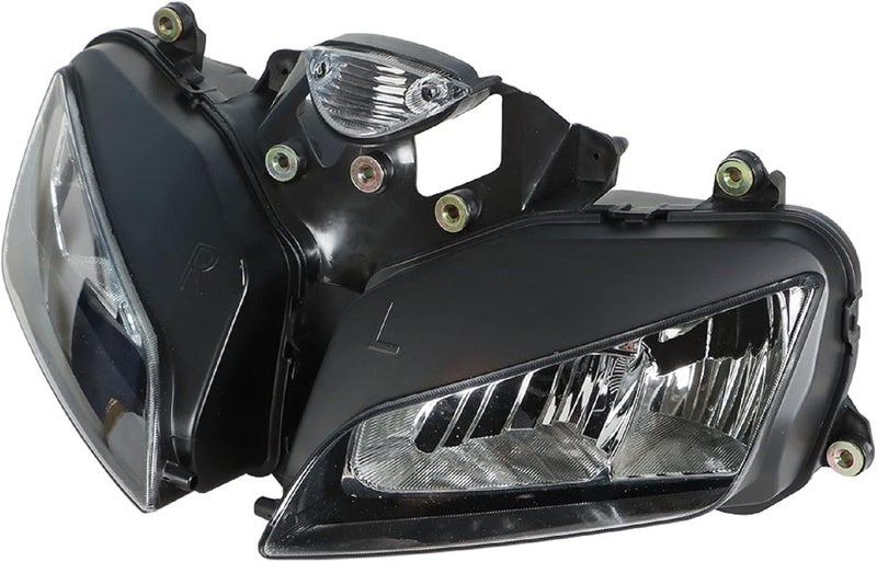 cheekyglo Motorcycle Headlight Assembly Front Headlamp Assembly Replacement for Honda CBR600RR 2003-2006 - Image 1