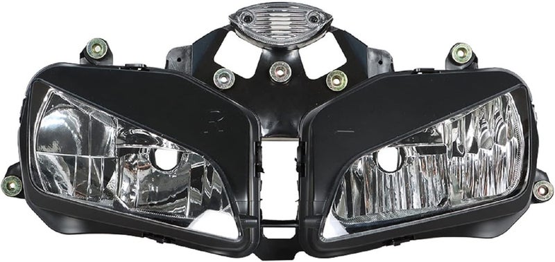 cheekyglo Motorcycle Headlight Assembly Front Headlamp Assembly Replacement for Honda CBR600RR 2003-2006 - Image 3