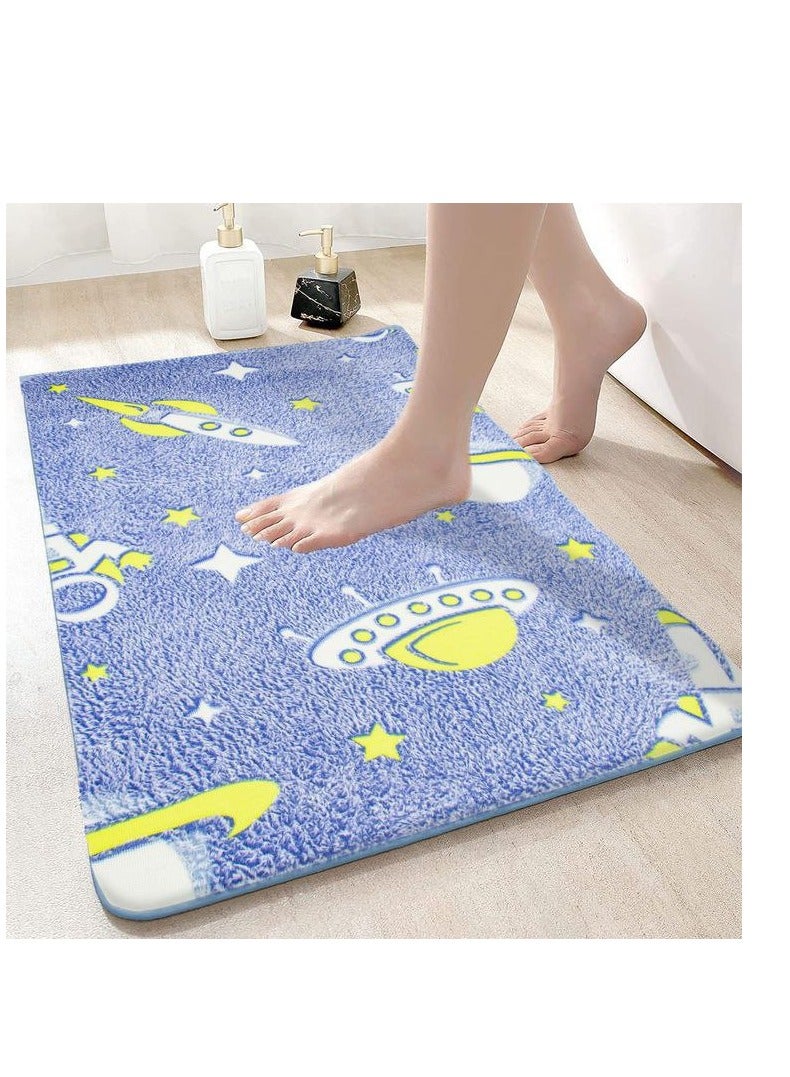 Glow-in-the-dark rug, space, 50 x 80 cm - Image 4