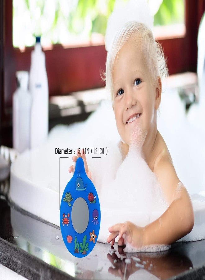 WSZCML Bathtub Drain Stopper, Silicone Tub Stopper Plug, Universal Bath Drain Cover, Kids Tots Babies Gift (Blue Turtle) - Image 2