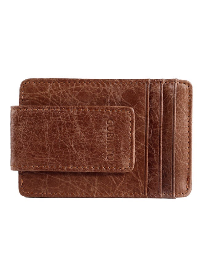 NIBEMINENT Leather Wallet Light Coffee  - Image 5