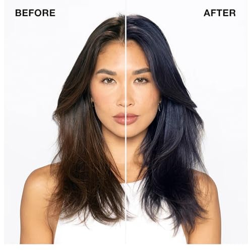 IGK Color Depositing Gloss Mask DREAMS COME BLUE - Deep Blue | Conditioning + Hydrate + Shine | Vegan + Cruelty Free | 6 Oz - Image 2