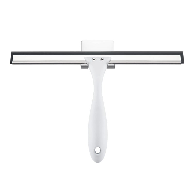 AmazerBath Squeegee for Shower Glass Doors - All-Purpose Squeegee with Hook for Windows, Mirrors, Tiles and Car Glass, 10 Inches - Image 1