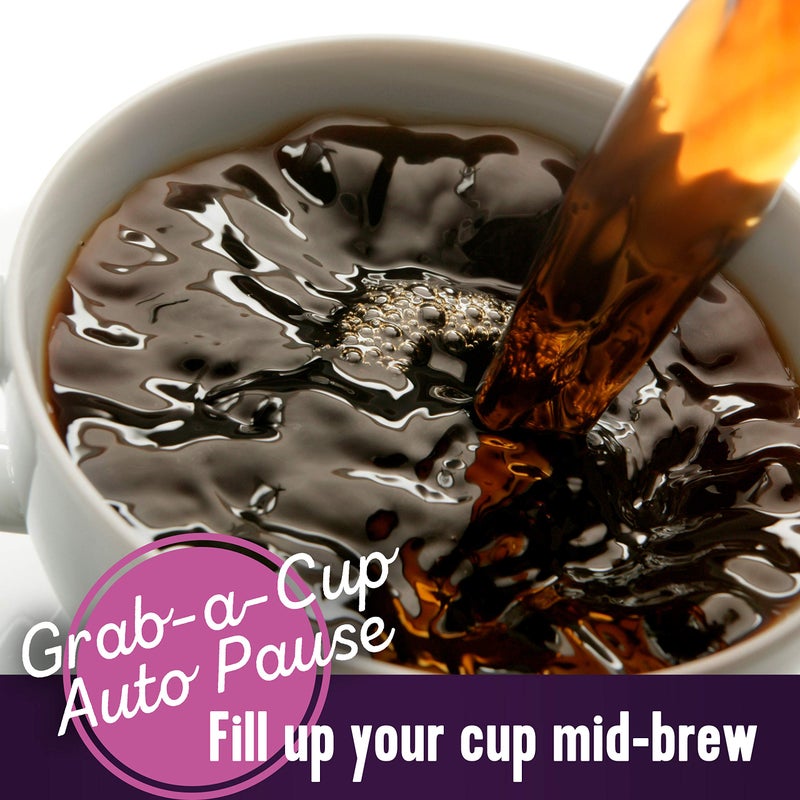 Mr. coffee صانعة القهوة السوداء من مستر كوفي، 12 كوب، مع إيقاف تلقائي وكاراف زجاجي، مثالية للاستخدام في المنزل والمكتب - Image 2