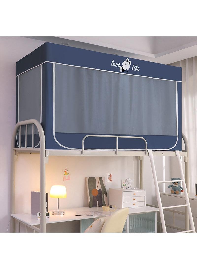 General Fashion Deck Curtain Student Dormitory Bed Curtains Mosquito Net With Bracket Gift For The Start Of The School Season  - Image 1