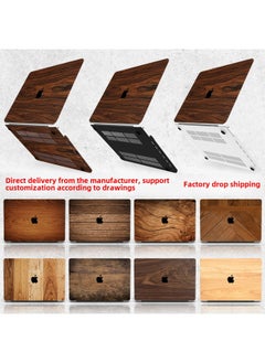Generic Macbook Protective Cover For Apple Laptop Case Air Pro Color Painted Wood Grain Computer Case-Color:RS-401-Applicable Model:2016-2019Pro13(A1706/A1708/A1989/A2159)  - Image 2