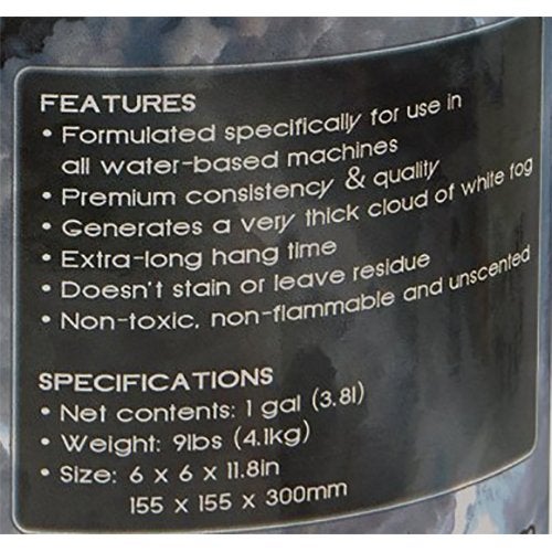 CHAUVET DJ High-Density Fog Machine Fluid - One Gallon | Fog Machines (Packaging May Vary) - Image 5