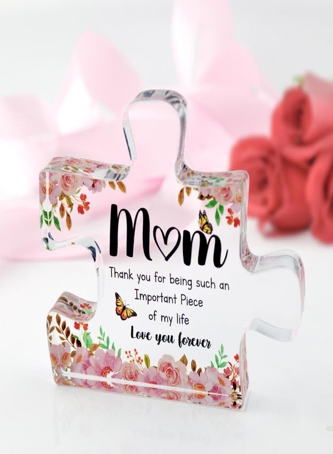 BOBIPRO Gifts for Mom, from Daughter Son, Mom Birthday Gifts - Decorative Acrylic Block Puzzle,Valentines Day, Christmas,Unique Presents for Mom - Image 4