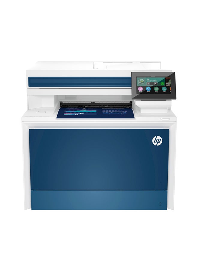 HP Color LaserJet Pro MFP 4303FDN Printer (5HH66A) Blue/White - Image 1