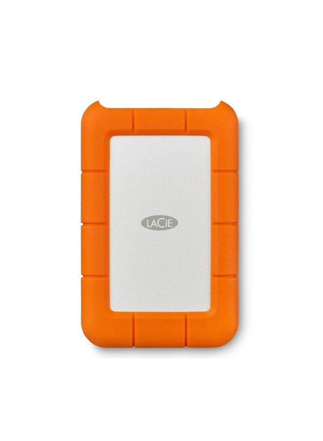 LACIE قرص صلب خارجي محمول 4 تيرابايت مقاوم للصدمات والسقوط والضغط USB 3.0 بحجم 2.5 بوصة للكمبيوتر الشخصي وماك (LAC9000633) - Image 1