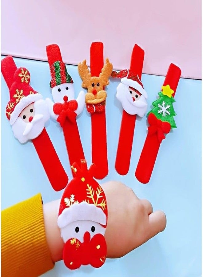AMYCAUR Merry Christmas LED Light Hand Slap Wristbands for Kids, Girl & Boy, Adults Slap Bands are Perfect for Christmas Parties, Birthdays, and New Year Celebrations Return Gifts for Kids (2-PCS) - Image 5