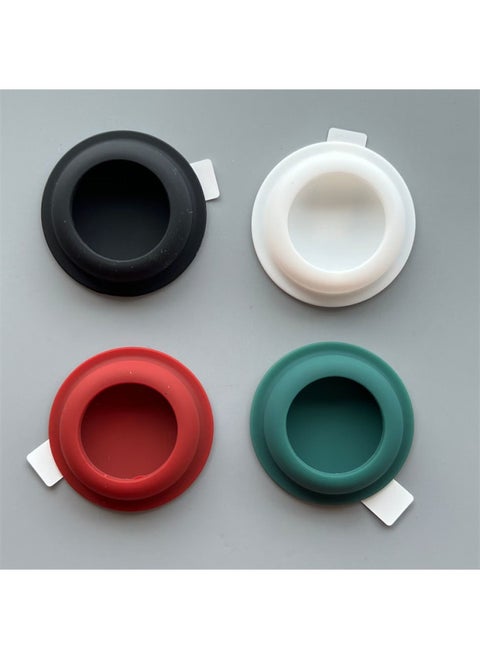 Applicable To For Apple AirTag Protective Cover For Iphone Tracking Positioning Adhesive Liquid Four-in-one Silicone Tags Shell-Color:07-Applicable Model:For Apple Airtag