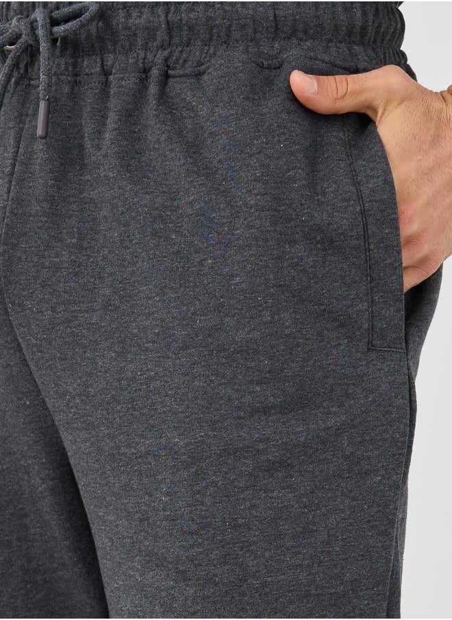 Styli Styli Slim Fit Rib Cuffed Joggers with Drawstring  - Image 3