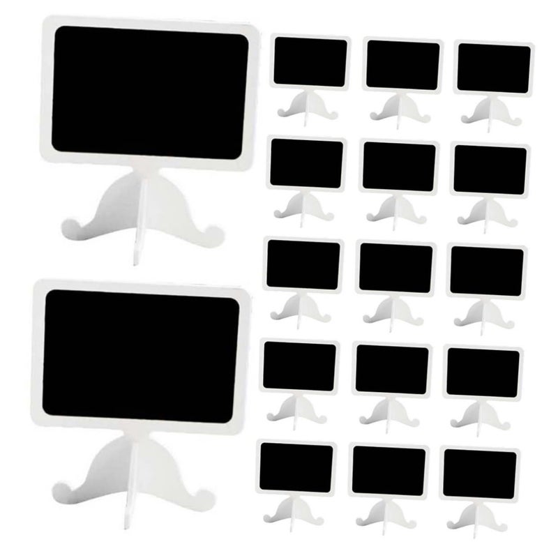 20 Pack Mini Blackboard Message Boards Easy to Clean for Classroom Home Decor Events - Image 2