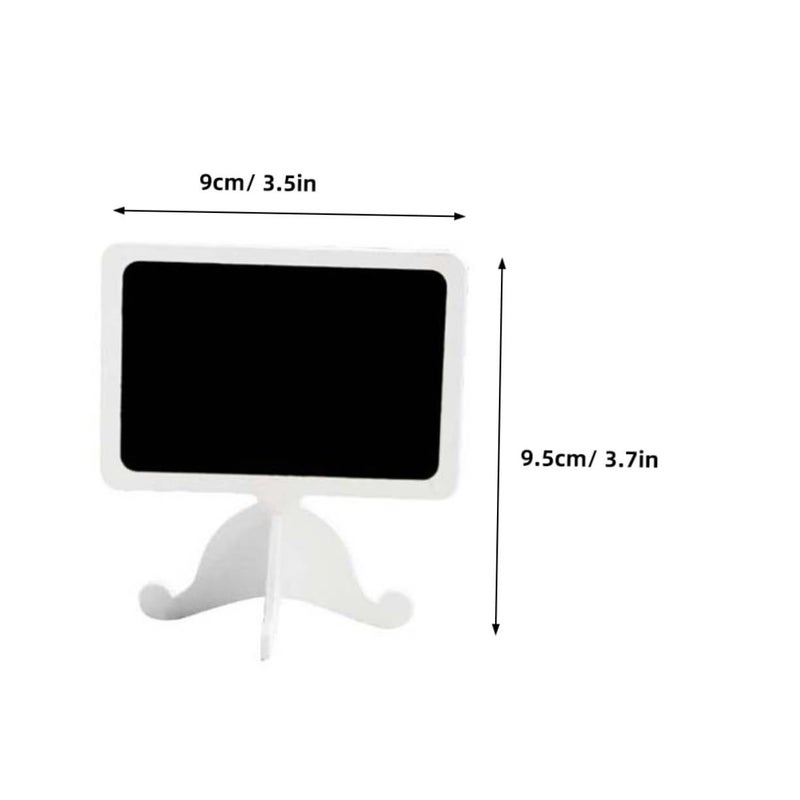 20 Pack Mini Blackboard Message Boards Easy to Clean for Classroom Home Decor Events - Image 3
