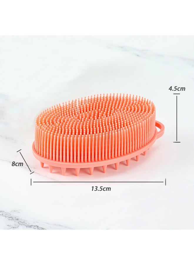 Silicone Body Brush - Gentle Exfoliating Scrubber & Hygienic Loofah, Long Lasting, Easy Clean for Spa, Shower & Sensitive Skin - Image 5
