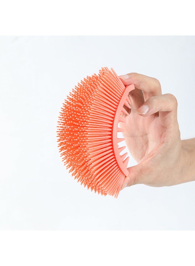 Silicone Body Brush - Gentle Exfoliating Scrubber & Hygienic Loofah, Long Lasting, Easy Clean for Spa, Shower & Sensitive Skin - Image 4