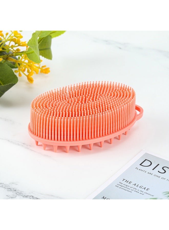 Silicone Body Brush - Gentle Exfoliating Scrubber & Hygienic Loofah, Long Lasting, Easy Clean for Spa, Shower & Sensitive Skin - Image 2