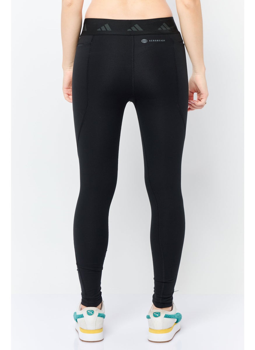 Adidas - Women Tech Fit Training Leggings, Black - Image 1