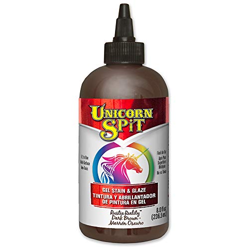 Unicorn SPiT 5771012 Gel Stain & Glaze, Rustic Reality, 8 Ounce Bottle - Image 1