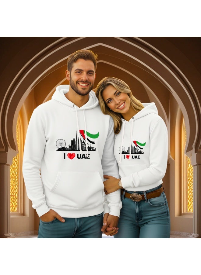 PRINTSHOP4ME Eid Al Etihad Unisex Cotton Pullover Hoodie With Drawstring–Soft And Comfortable Hoodie For Men And Women–Perfect For Eid Al Etihad Celebrations - Image 5