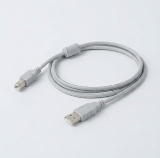 كابل طابعة USB 2.0 عالي السرعة - 1.5 متر، رمادي