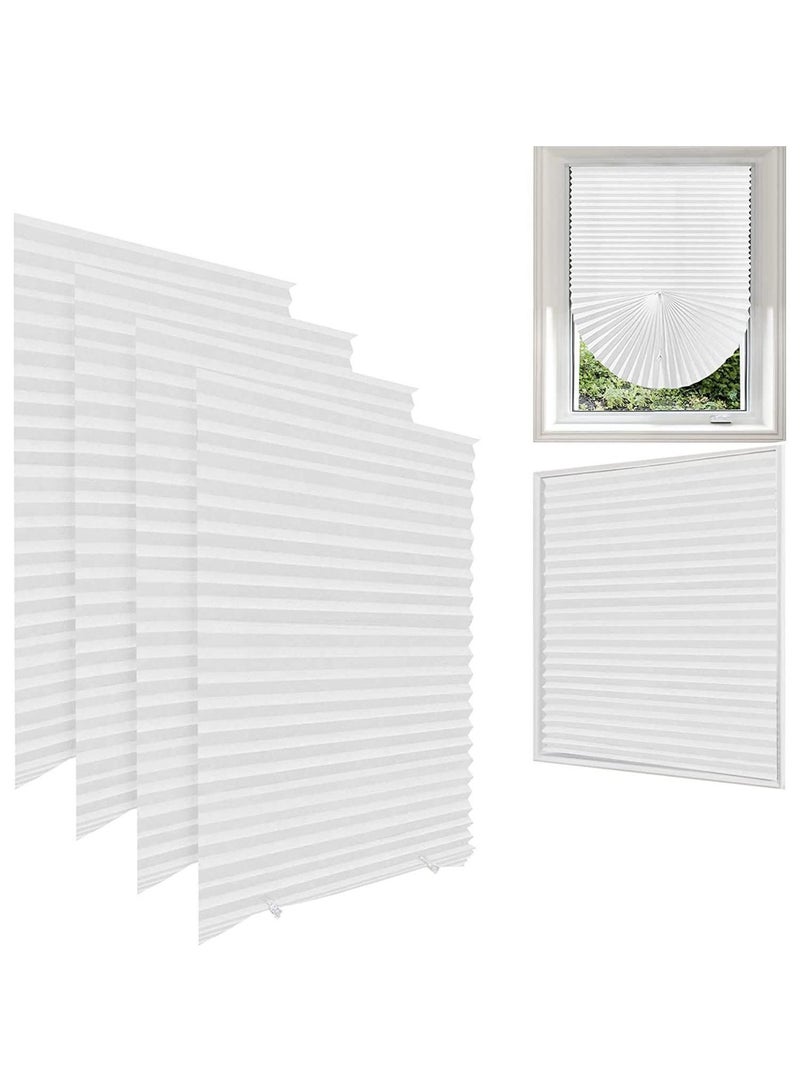 60*150cm Office blinds, fully shading curtains, self-adhesive pleated curtains, portable roller blinds that can be cut