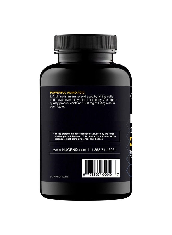 Nugenix مكمل نوجينيكس إيسينشالز L-أرجينين، 1000 ملغ، 150 قرص - Image 3