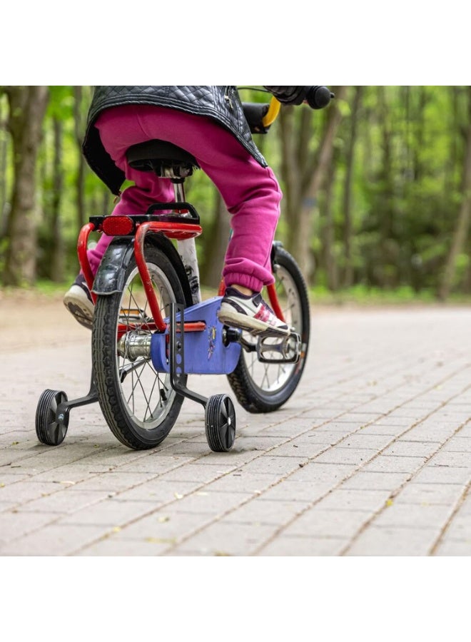 CMGTYYD Cycling Training Wheels - Enhances Traction Flash Kids Bike Stabilisers Slip Balance Support Adjustable Trainiing Wheel-s Bikee Trainingg Wheells Safe Cyclinng Experience - Image 2