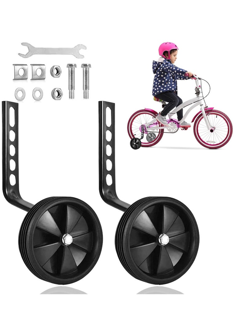 CMGTYYD Cycling Training Wheels - Enhances Traction Flash Kids Bike Stabilisers Slip Balance Support Adjustable Trainiing Wheel-s Bikee Trainingg Wheells Safe Cyclinng Experience - Image 1