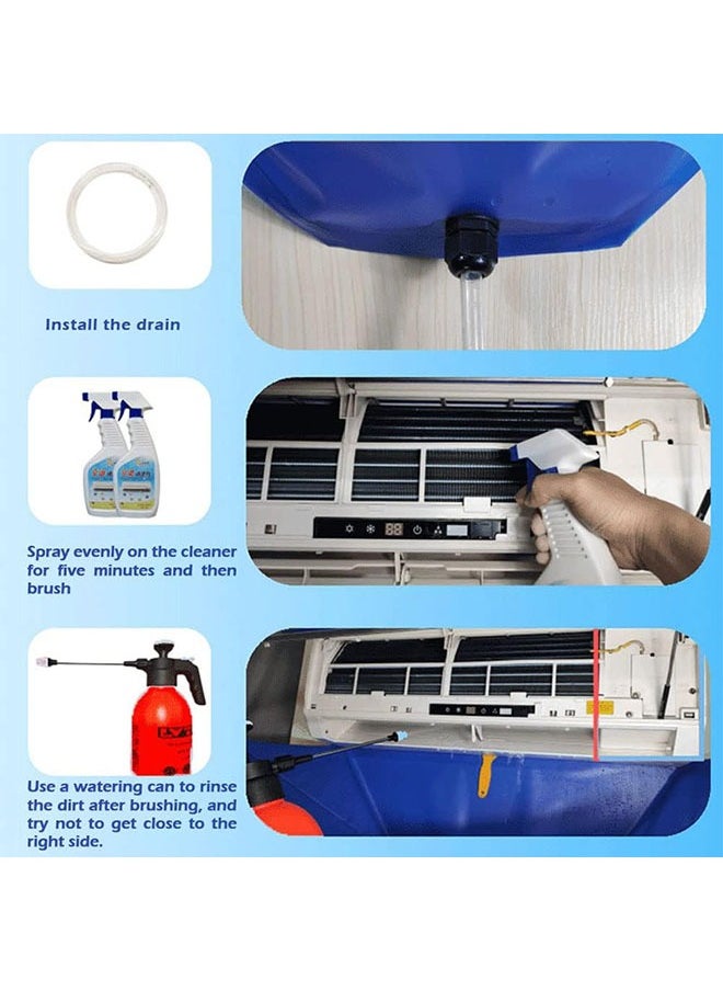 YelaJoy Mini Split Cleaning Kit,air Conditioner Cleaning Kit Air Duct Cleaning Kit Mini Split Cleaning Bag for Mini Split Air Conditioners Air Conditioning System Cleaning Tools  - Image 5
