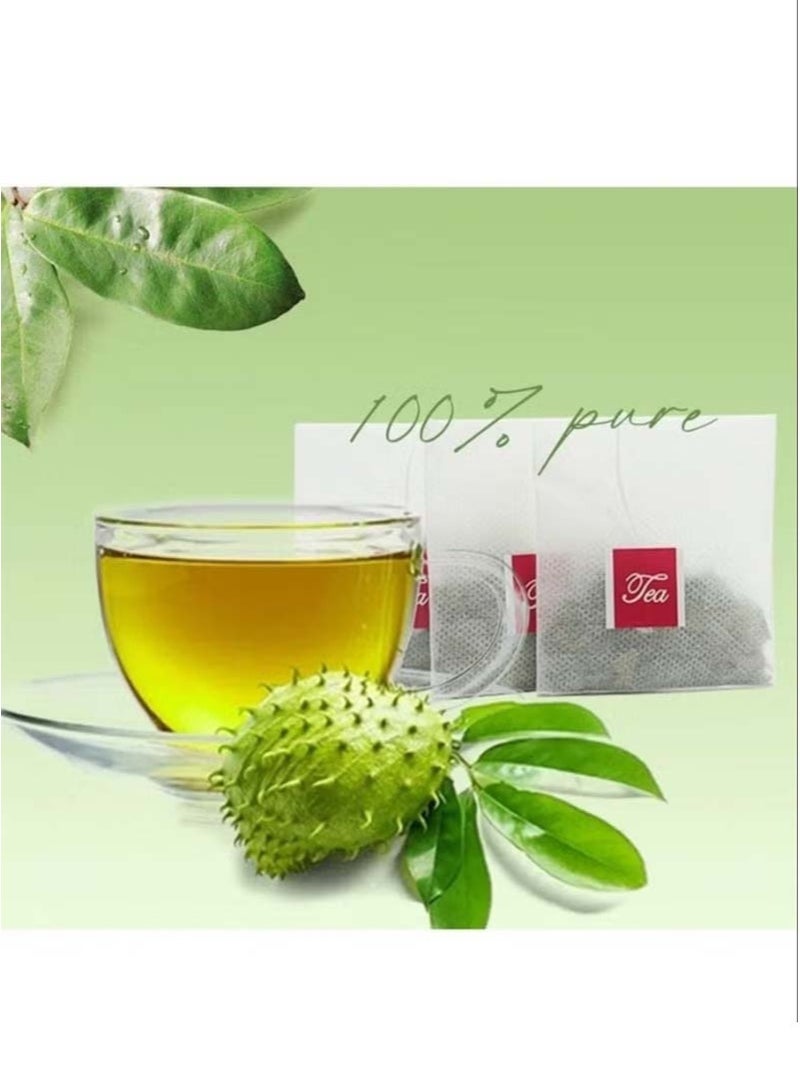 Wins Town 100% Pure Soursop Graviola Leaves tea,Annona muricata - Guanabana - Premium Quality 100% Pure Leaf,1.5g*20 Tea Bags - Image 4