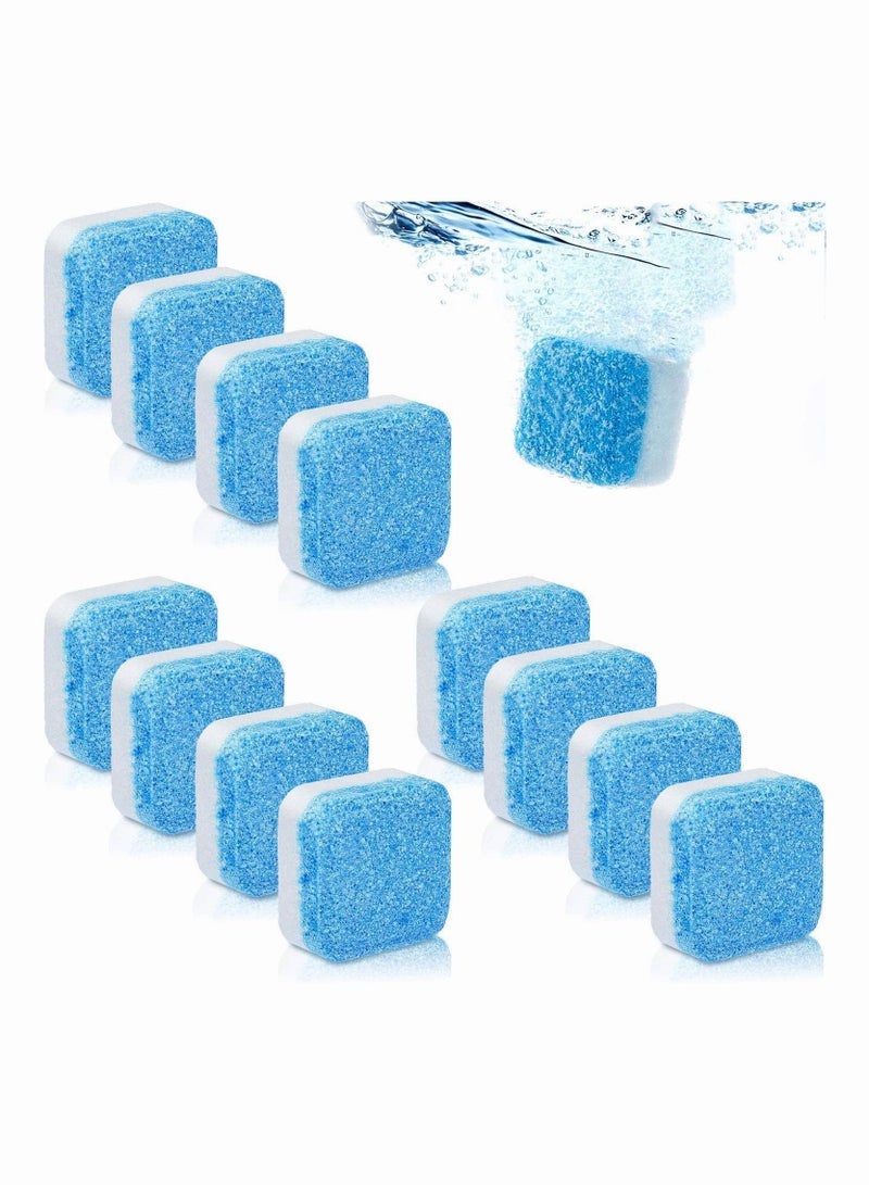 12PCS Washing Machine Cleaner Effervescent Tablets Washing Machine Cleaner Descaling Agent - Image 1