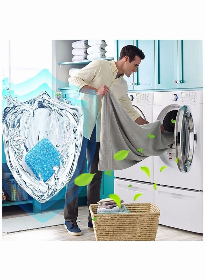 12PCS Washing Machine Cleaner Effervescent Tablets Washing Machine Cleaner Descaling Agent - Image 4