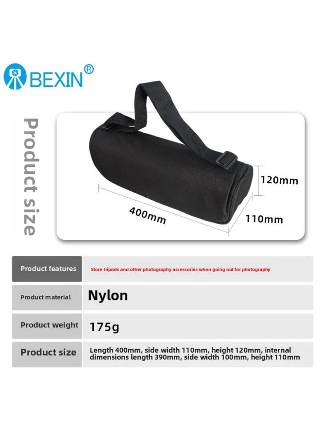 Photography Tripod Storage Bag 40cm Long Portable Shockproof Tripod Adjustable Shoulder Handbag Camera Slide-Color:BX-04  - Image 1