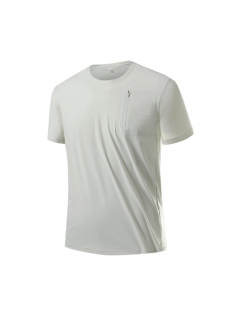QUASER Mens T-Shirt O-Neck Basic Short Sleeves,Everyday Tee For Men,Comfortable Soft Men's T-shirt - Image 5