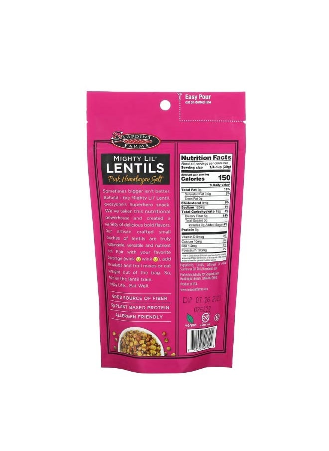 سيبوينت فارمز Mighty Lil Lentils Pink Himalayan Salt 5 oz 142 g  - Image 2