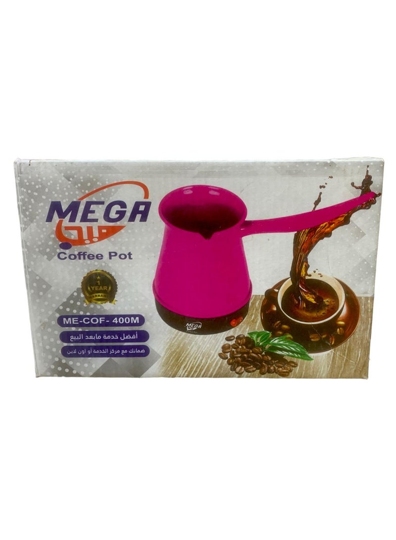 ميجا غلاية كهربائية زجاج لتحضير القهوة التركية بدون قاعدة من ميجا - Image 2