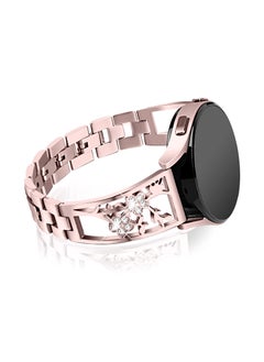 KASTWAVE 20mm Watch Bands Compatible with Galaxy Watch 5/ 4 40mm 44mm/ for Classic 42mm 46mm/ for Samsung Active 2 Watch Bands 40mm 44mm/ for Watch 5 pro 45mm, Stainless Steel Bracelets  - Image 1