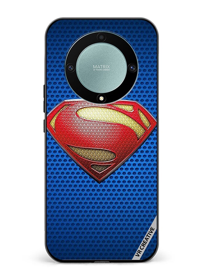 VR CREATIVE Protective Case Cover For Honor X9b Superman Logo Design Multicolour - Image 1
