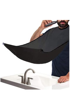 Best Beard Shaving Bib Waterproof–The Smart Way to Shave – Beard Trimming Apron - Perfect Grooming Gift or Mens Birthday Gift