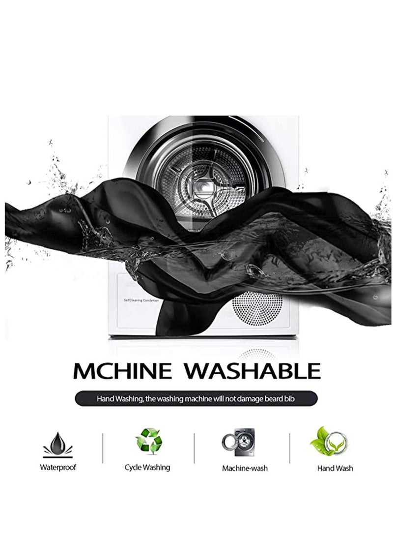 KASTWAVE - Best Beard Shaving Bib Waterproof–The Smart Way to Shave – Beard Trimming Apron - Perfect Grooming Gift or Mens Birthday Gift - Image 1