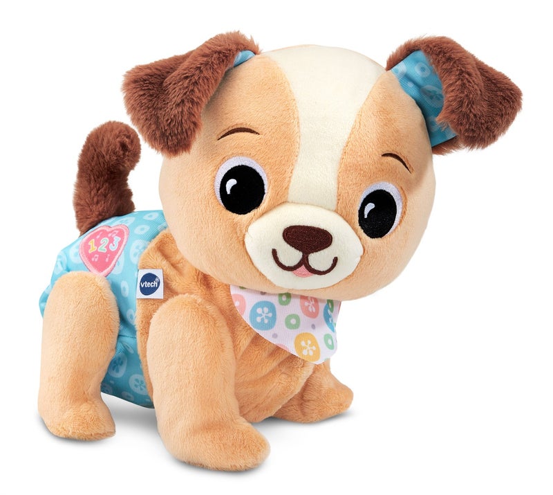 VTech Walking & Singing Plush Puppy Toy with Light-Up Button for Babies (6+ Months) - Image 1