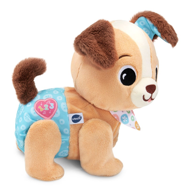VTech Walking & Singing Plush Puppy Toy with Light-Up Button for Babies (6+ Months) - Image 2