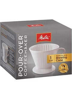 Melitta Porcelain 2 Cone Brewer White  - Image 5