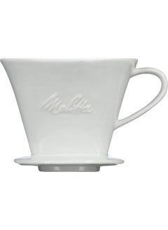 Melitta Porcelain 2 Cone Brewer White  - Image 3