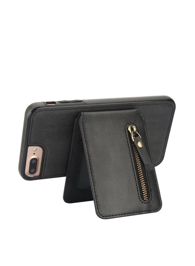 اس-توب جراب لهاتف iPhone 7 Plus / 8 Plus مزود بسحاب ومحفظة من الجلد مع غطاء خلفي من MagSafe - Image 3