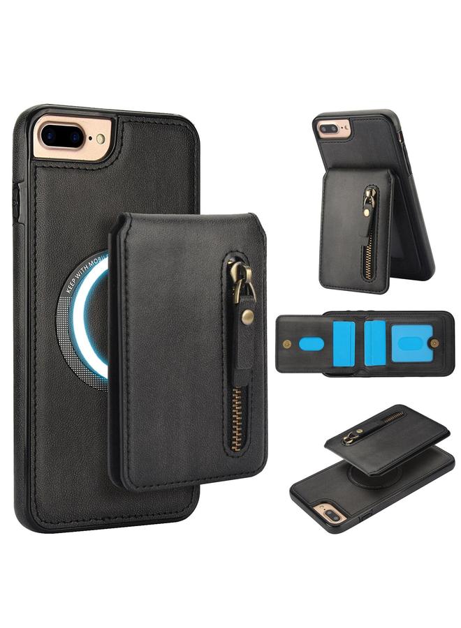 اس-توب جراب لهاتف iPhone 7 Plus / 8 Plus مزود بسحاب ومحفظة من الجلد مع غطاء خلفي من MagSafe - Image 1