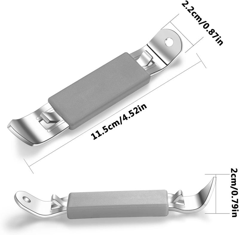 HANCELANT 3 Pieces Magnetic Bottle Openers Can Opener Classic Beer Opener Stainless Steel Small Bottle Opener Can Tapper with Magnet for Camping and Traveling - Image 3