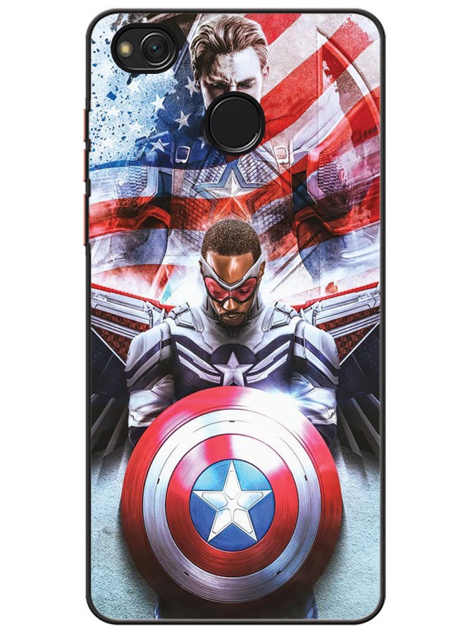 Protective Case Cover For Xiaomi Redmi 4X Captain America
